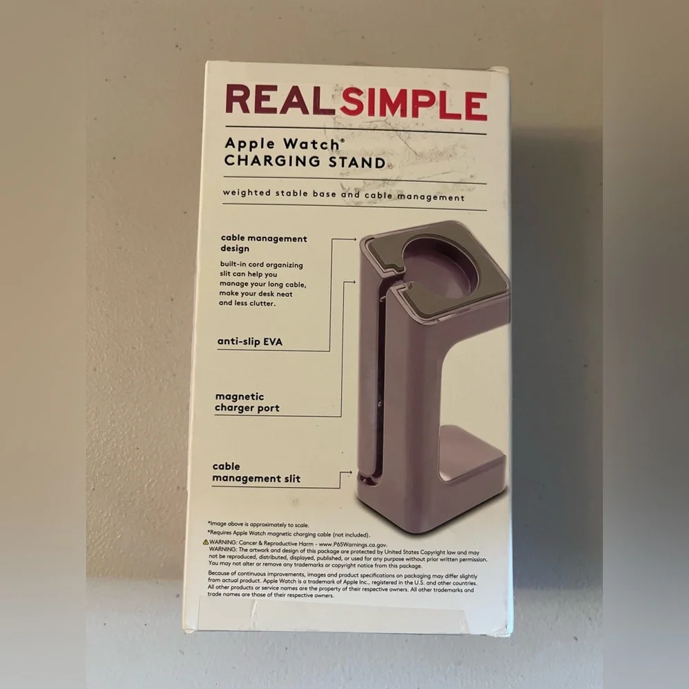 NWT Real simple Apple Watch charging station